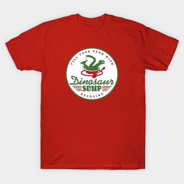 Dinosaur Soup - Ellen's Energy Adventure T-Shirt by GoAwayGreen